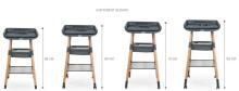 Childhome Evolux Table Art.CHTEVONANT Anthracite