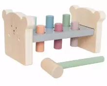 JaBaDaBaDo Hammerpeg Art.C2517 Wooden educational toy with a hammer