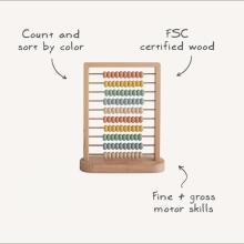 Mushie Wooden Abacus Art.102072
