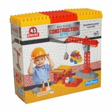 Gerardo žaislų menas. 0316/8 „Construction Midi Set Constructor“, 43 det.