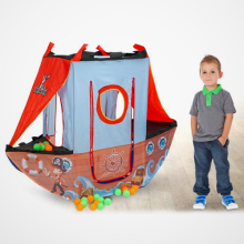 Gerardo's Toys Art.HF002/6 Pirates Ship Play Tent Bērnu Telts Pirātisks Kuģis ar 24 bumbiņam