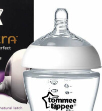 „Tommee Tippee“ art. 42420176 „Ultra“ maitinimo butelis su silikoniniu čiulptuku