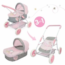Colorbaby Lovely Friends Art.49274 Doll stroller with cradle 2 in 1