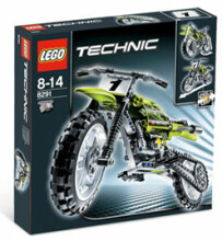 LEGO Krosa motocikls 8291