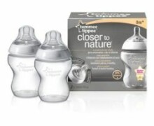 Tommee Tippee Art. 42252071 Closer To Nature Pudelīte (2X260 ml)
