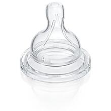 Philips Avent Art.SCF634/27 Силиконовые соски для бутылочек (6+) С быстрой скоростью течения (2 шт.)