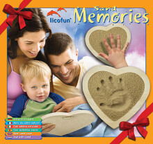 Sand Memories Heart Licofun 21410 Песок с рамочкой (для руки) в форме сердца