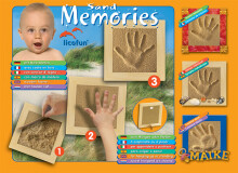 Licofun Sand Memories 21136 Розовый песок с рамочкой (для руки)