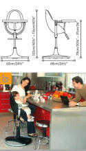 Bloom Fresco Chrome Seat Pad Art.BBE10516CWL Набор вкладышей