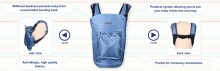 WOMAR The BODYGUARD NR. 4  baby carrier is intended for babies from 4 to 24 month (from 5 to 13 kg).
