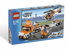 7686 Лего Игрушка Город Транспортный вертолет / Lego City Helicopter Transporter