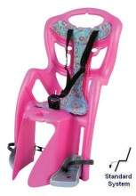 Bellelli Pepe Standard Art.01PPS00017 Pink  Velosipēda bērnu sēdeklītis