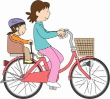 „Bellelli Little Duck“ standartinė dviračio vaikiška kėdutė pilka raudona Art:01362