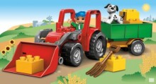 LEGO DUPLO Lielais traktors (5647) konstruktors