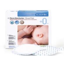 Suavinex Breast Pads Art.257279 Вкладыши для бюстгальтеров,60 шт