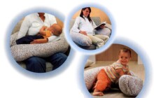 La Bebe™ Moon Maternity Pillow Art.12607 Light Beige  Liels spilvens grūtniecēm ar memory foam (īpaši mīksts un kluss pildījums, kas pielagojas ķermenim) 195cm