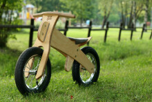 „Dip & Dap“ straipsnis. Medinis motoroleris vaikams (dviratis) MS-01 Green