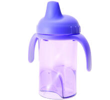 Non spill drinking cup Difrax Pink/green