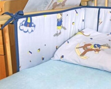 „Drewex Disney K4“: paklodė + pagalvės užvalkalas + apvadai + baldakimas