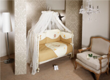 FERETTI - Bērnu gultas veļas komplekts 'Diamond Lion Prestige' GRANDE PLUS 8 