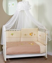 FERETTI - Bērnu gultas veļas komplekts 'Bee Ecru Prestige' DUETTO 2
