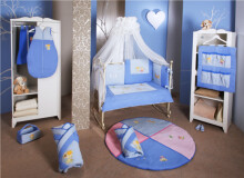 FERETTI комплект детского постельного белья 'Romeo Blue Prestige' SESTETTO PLUS 6 