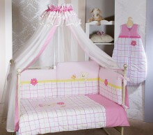 FERETTI - Bērnu gultas veļas komplekts 'Bella Rose Premium' SESTETTO PLUS 6 