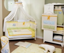 FERETTI - Bērnu gultas veļas komplekts 'Jungle Multi Premium' SESTETTO LONG 6L 