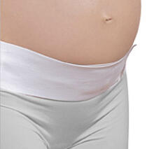 Carriwell Adjustable Velcro Support Belt White Art.5013