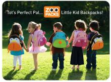 SkipHop 1920 Zoopack  mugursoma