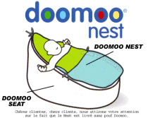 Doomoo Seat Art.148311 Original Taupe krēsliņš, kas paredzēts jaundzimušajām līdz 30 kg