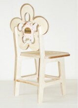 WoodyGoody menas. 17296 Kėdės gėlė su vardu