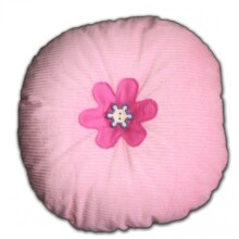 Pillow with flower