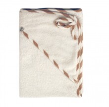 „Imse Vimse“ natūralios medvilnės rankšluostis su gobtuvu, „Fox Fiber“ 75x75 cm