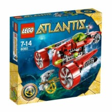 Lego  Atlantis  8060 Turbo torpēda 