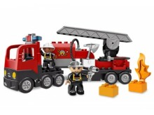 LEGO DUPLO FIRE ugunsdzēsēju mašīna 4977 