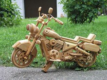 Eco Toys Art.SI-0012 Деревянный сувенир -Мотоцикл