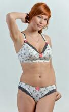 Bogema Lingerie Art.20449 Butterflies Garden Трусики до/после родовые