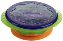 Munchkin Stay put toddler suction bowl Bērnu šķivis ar gumijas piesūkni un vāciņu