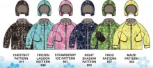 Huppa 92cm Winter 2011-2012 Kids` jacket  KIT 200G  (1153CW11) Strawberry Ice Pattern 803
