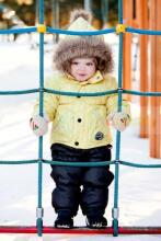 Huppa Winter 2011-2012 Huppa Robin Брюки с завышенной талией для малышей 160г  2157AW11  Night shadow 053