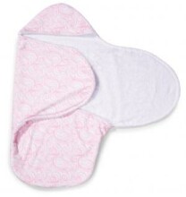 Vasaros kūdikis Apdovanotas „Lil 'Luxuries®“ vonios rankšluosčių suvyniojimo rankšluostis rožiniu kūdikio gaubtu 62614