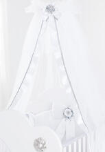 Lettino Baby Expert Gioiello Swarovski Tesoro Mio Bianco
