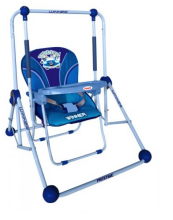 Kidsworld 2-in-1 Children Swing/Garden Swing Art.24233 Детская качель 2-в-1/ садовая качель, качель для дома/ стульчик для кормления.