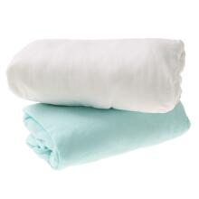 Doux Nid Jersey Blanc Art.1900286 Kokvilnas palags ar gumiju 70x140 cm
