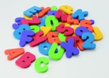 Munchkin Art. 011108 36 Letters & Numbers-Pastel Буквы и Цифры для игр в ванной