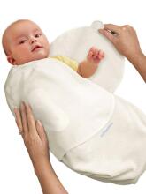 Summer Infant Art.73574 SwaddleMe Хлопковая пелёнка для комфортного сна, пеленания  от 6,4 кг до 8.2 кг.