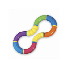 Munchkin Twisty® Figure 8 Teether Toy Прорезыватель зубогрызка эластичная