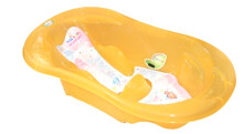 TegaBaby Anatomic Bath Comfort  KF-001 Aнатoмичecкая детская ванночка со сливом и термометром [прозрачная]