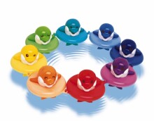 Tomy menas. 6528 Delfinų „Do-Re-Mi“ vonios žaislas vaikams